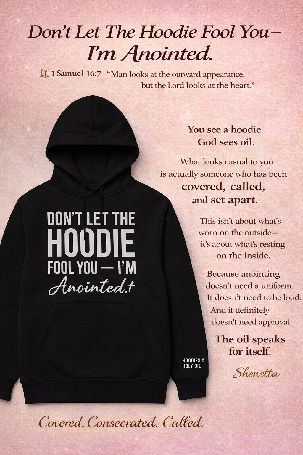 Bootcamp Hoodies & Holy Oil™ –Men’s  7-Week Workbook